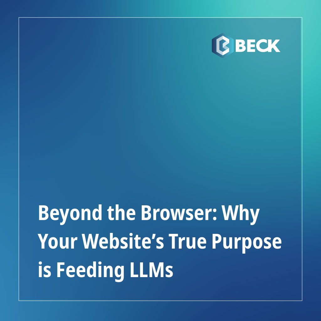 Beyond the Browser: Why Your Website’s True Purpose is Feeding LLMs