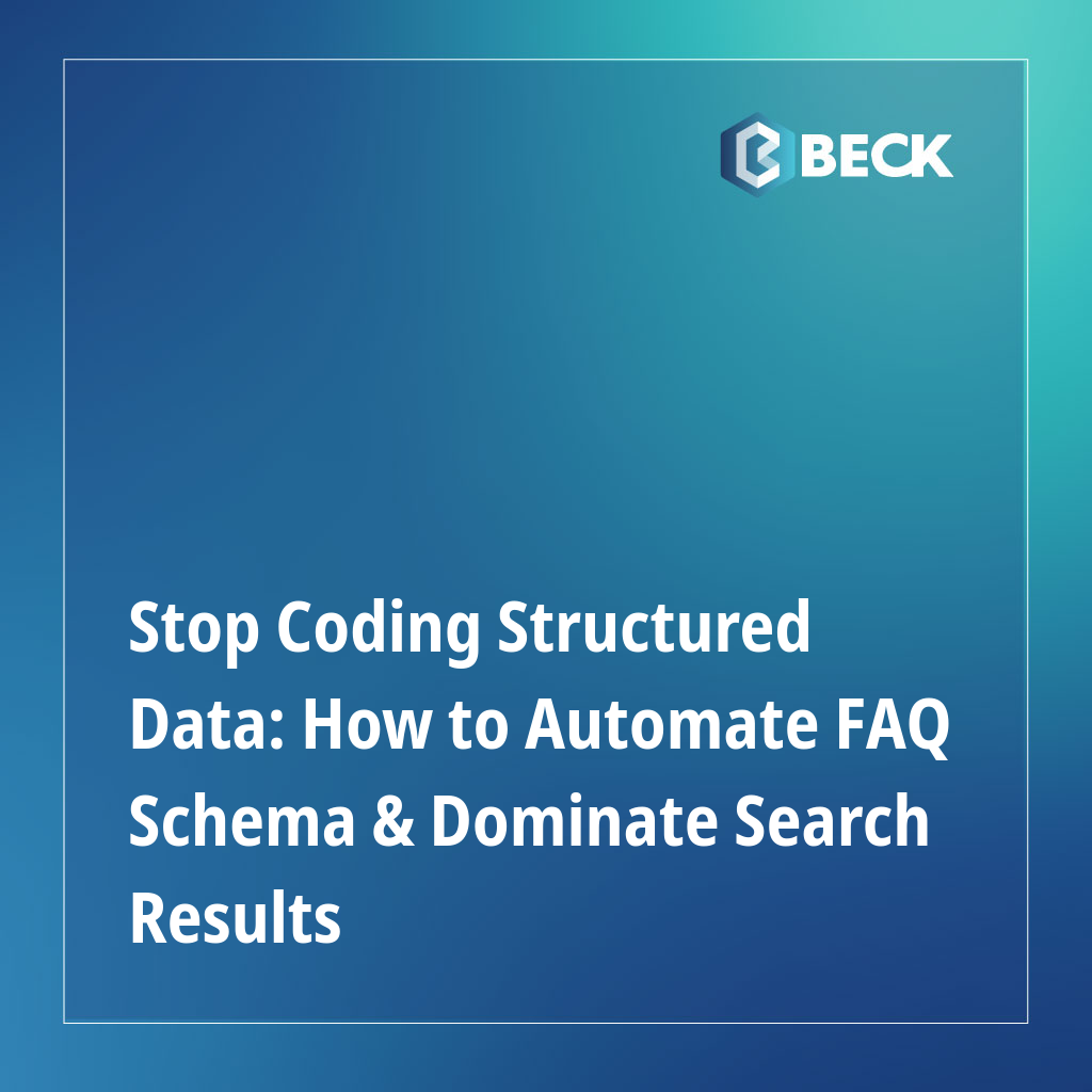 Stop Coding Structured Data: How to Automate FAQ Schema & Dominate Search Results