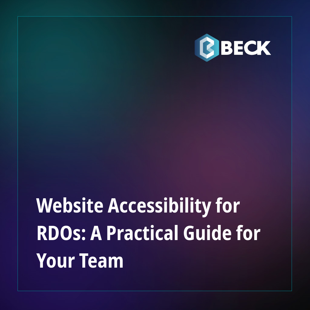 Website Accessibility for RDOs: A Practical Guide for Your Team